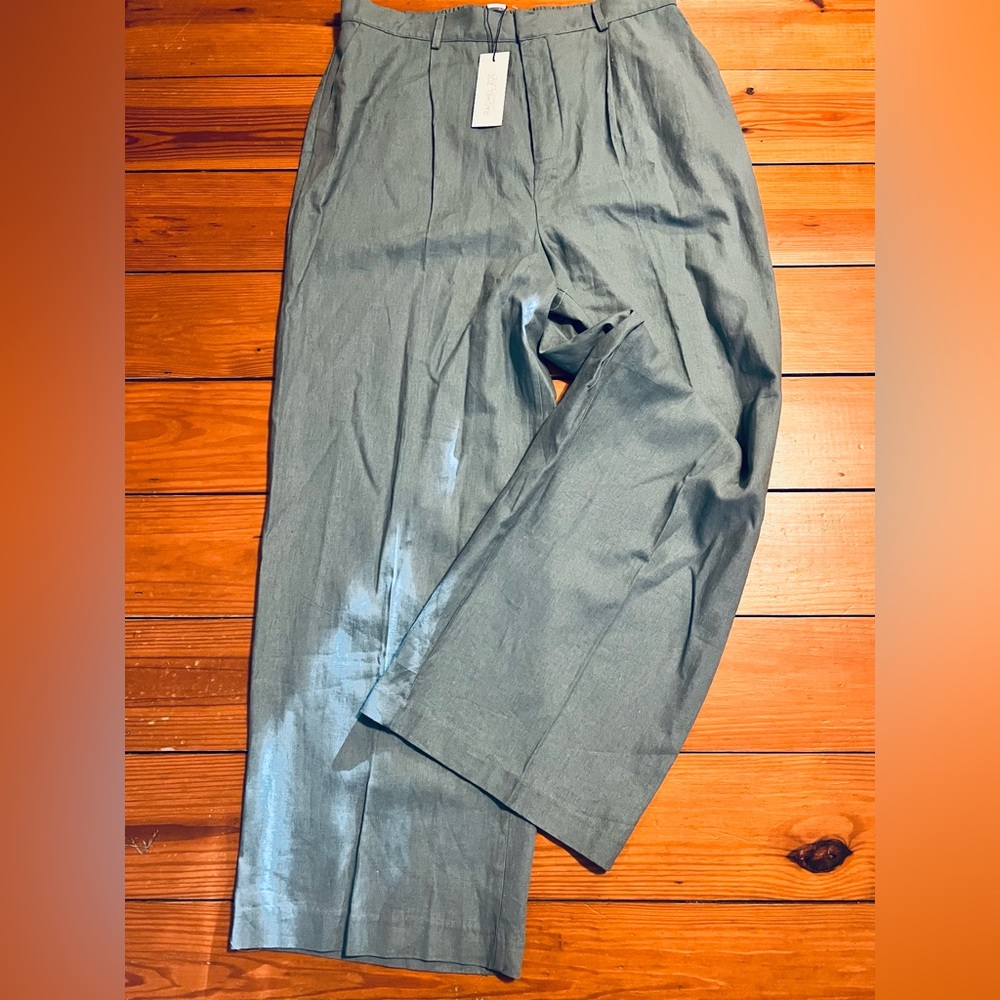 NWT.  Rachel Zoe Pants XL Blue Gray